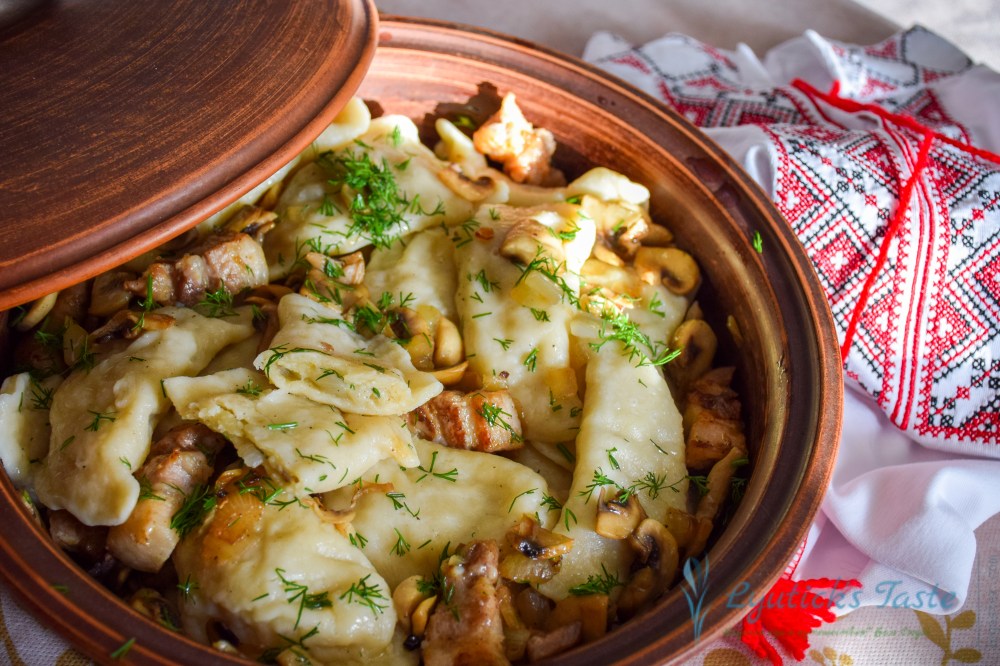 Вареники с грибами и картошкой (134)